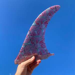Single Fins: 10" The George - Watermelon - Limited Edition