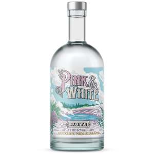 Pink White: Pink & White - White London Dry 700ml 40% ABV