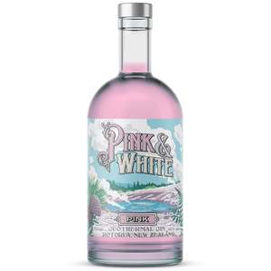 Pink White: Pink & White - Pink Gin 700ml 40% ABV