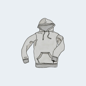 Hoodie with Pocket - Pinkerbelle Direct Promotions