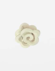 Stella + Gemma Hair Claw - Daisy Matt White