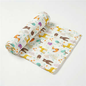 Baby: Lily & George - Enchanted Forest Bamboo/Cotton Muslin