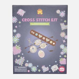 Tiger Tribe: Cross Stitch Kit - Glow in the Dark