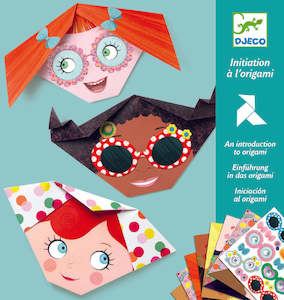 Djeco: Djeco - Origami - Pretty Faces