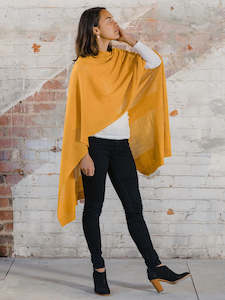 Hello Friday: Hello Friday Highflyer Cape - Mustard