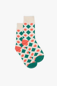 Antler: Antler Socks - Diamonds & Daisies