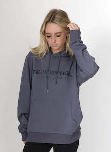 Sweatshirts Hoodies: Federation Staple Hood - Pretty Lux - Seafoam