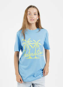 Womens Clothing: Federation Staple Tee - Holiday - Blue