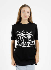 Federation Staple Tee - Holiday - Black