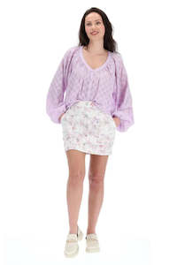 Charlo by Augustine - Abigail Top Lilac