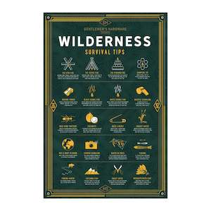 Gentlemen's Hardware Wilderness Survival Jigsaw Puzzle 1000pcs