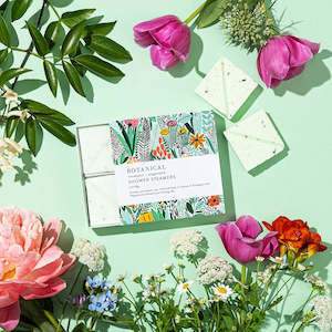 Bath And Body: Botanical - Shower Steamer - Peppermint & Eucalyptus - 4 pack