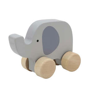 Toys: Wooden Elephant Car