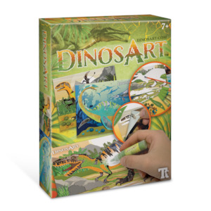 Creative Kits: DinosArt Sand & Foil Art