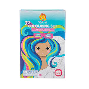 Tiger Tribe: Tiger Tribe - 3D Colouring Set - Rainbow Dreams