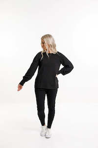 Homelee Laylah Top - Black