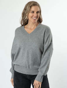 Sweatshirts Hoodies: Stella + Gemma Gabi Jumper - Grey Marle