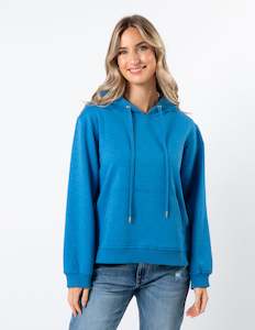 Stella + Gemma Hoodie - Aqua - Look on the Bright Side