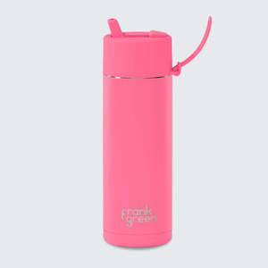 Frank Green Ceramic Reusable Bottle - Bubblegum Blast - 20oz/595ml