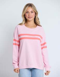 Sweatshirts Hoodies: Stella + Gemma Classic Sweater - Orchid True Icon