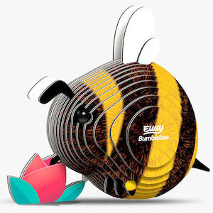 Toys: Eugy Bumblebee- 3D Cardboard Model Kit