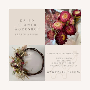Products: Workshop - Dried Flower Wreath