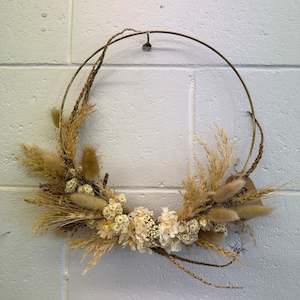 Dried Flowers: Wreath - Winter Simplicity