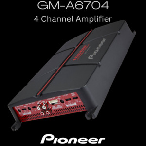 Pioneer GM-A6704 4 channel amplifier - Pioneer Car Audio Rapid Radio Auckland