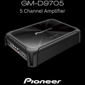 Pioneer GM-D9705 5 channel amplifier - Pioneer Car Audio Rapid Radio Auckland