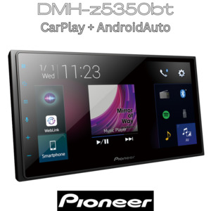 Products: Pioneer DMH-Z5350BT CarPlay Android Auto car stereo - Pioneer Car Audio Rapid Radio Auckland