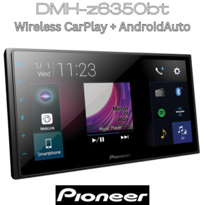 Products: Pioneer Dmh-Z6350bt Apple Carplay + Android Auto Head Unit - Pioneer Car Audio Rapid Radio Auckland
