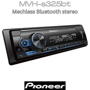 Products: Pioneer MVH-S325BT mechless bluetooth car stereo - Pioneer Car Audio Rapid Radio Auckland