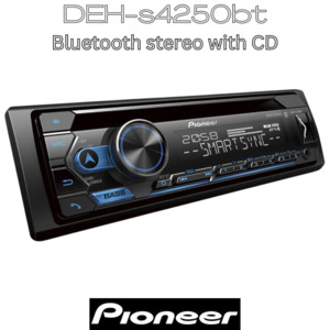Pioneer DEH-s4250BT CD head unit - Pioneer Car Audio Rapid Radio Auckland