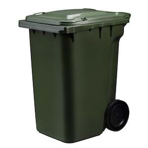 Wheelie Bins: MGB360 Plastic Wheelie Bin 360L