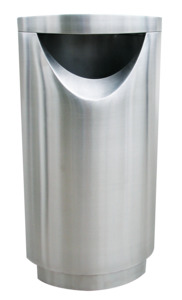 Stainless Steel Bins: Stainless Steel Oval Bin 70L - RB-FIN-1403S