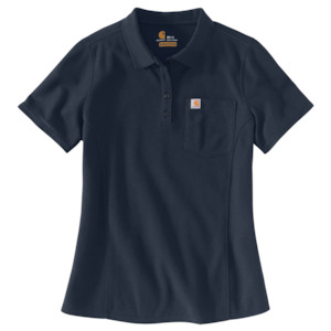 Shirts: Carhartt Women's 104229 Relaxed fit Polo