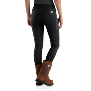 Pants Bibs Shorts And Leggings: Carhartt Women's FORCE Lightweight legging