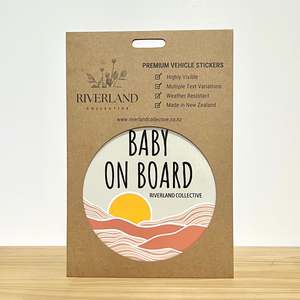 Baby On Board Sticker