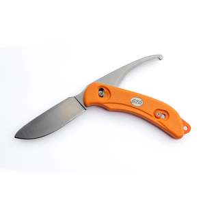 SwedBlade G6, swing blade 2 in 1, Orange skinning and gutting knife (EKA)