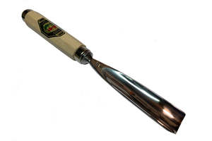 Brand Two Cherries Germany: Carving Straight Gouge 25mm #7 (Two Cherries)