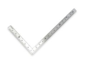 "SB" JAPANESE POLISHED 150 X 75MM CARPENTERS SQUARE (Shinwa)