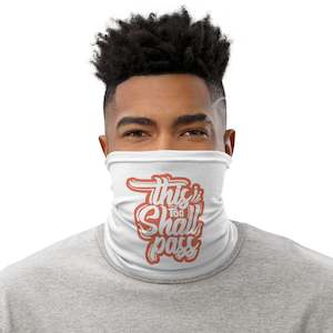 Mens This Too Shall Pass Neck Gaiter