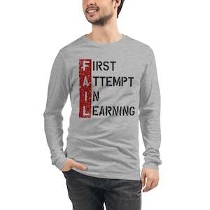 Mens FAIL Long Sleeve Tee