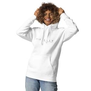 Woman: Women's Pixellly Live Life, Love Yourself Hoodie