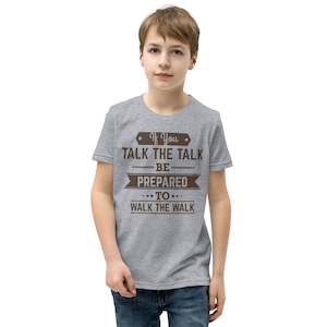 Boys Talk The Talk Short Sleeve T-Shirt