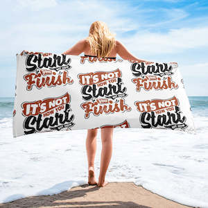 Accessories: It's Not How You Start Towel