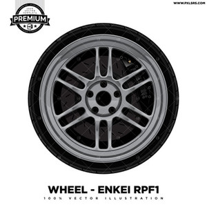 Products: Enkei RPF1 'Premium' Vector Wheel