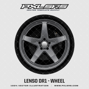 Products: Lenso D1R 'Premium' Vector Wheel