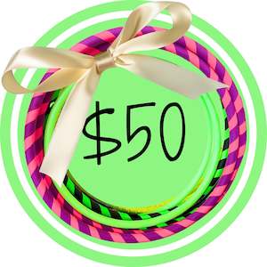 Beginner Hula Hoops: Pixie Hoops Gift Card $50