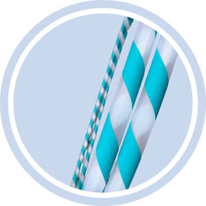 Intermediate Polypro Hula Hoops: 5/8" Half-Taped Polypro Hula Hoop